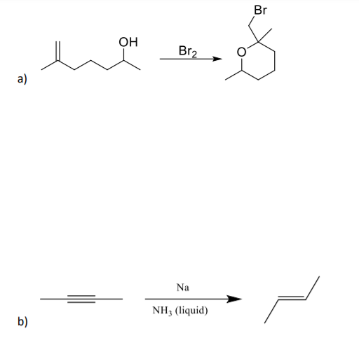 Write The Mechanism Of The Following Reaction Show All Steps And Intermediates 1