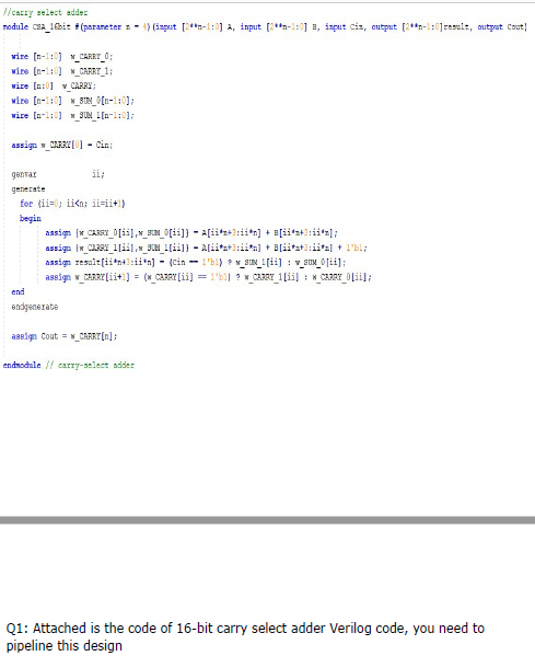 1 Carry Select Added Module Cea 16bit Parameter 1 4 Input 1 0 Input 2 N 1 0 A Input Cis Autput 27 1 0 1