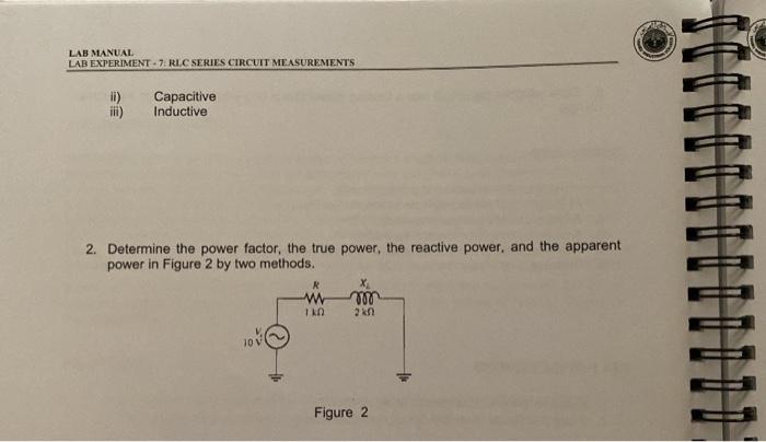 Review Questions 1 Determine The Circuit Current At Resonance Lo 2 From The Series Resonant Circuit Response Curve De 2