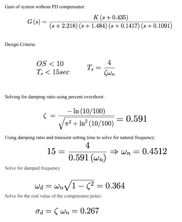 Problem Statement The Figure Below Depicts The Pitch Angle Control Structure For An Unmanned Submersible Reference Pitc 3