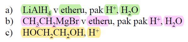 4 V A Lialh V Etheru Pak H H O B Ch Ch Mgbr V Etheru Pak Pak H H2o C Hoch Ch Oh H 1