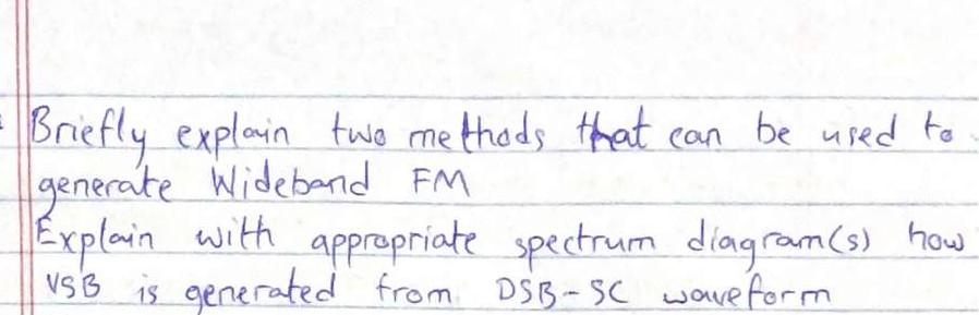 An Output 4 An Ordinary Modulated Signal With Ware That Changes By 27 54 Is Represented By The Following Equation S T 2