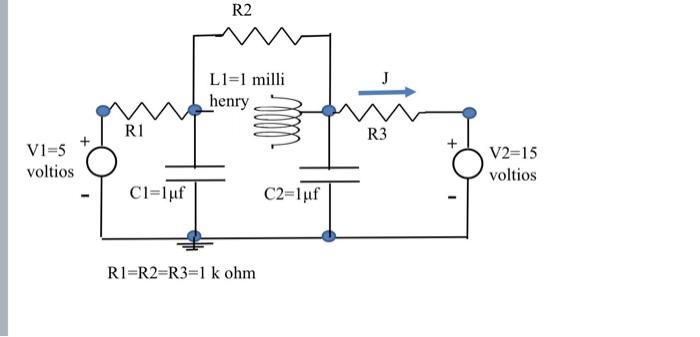 Find The Current J In The Circuit Indicated Under Stationary Conditions D D 0 And Find The Energy Stored In The Inductan 1