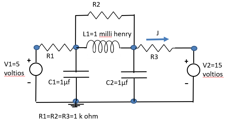 Find The Current J In The Indicated Circuit Under Steady Conditions D Dt 0 And Find The Energy Stored In The Inductance 1