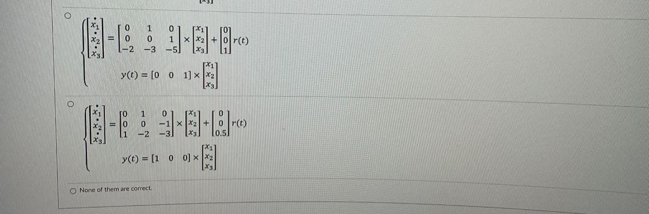 Question 24 Consider A System Described By The Following Differential Equation Where R T And Y Are The Input And Outp 2