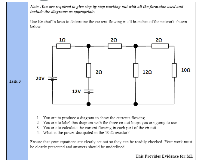 Note You Are Required To Give Step By Step Working Out With All The Formulae Used And Include The Diagrams As Appropri 1