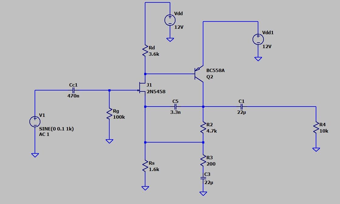 When Gain 20db Bandwidth 50hz 15khz What Is C5 R2 R3 C3 1