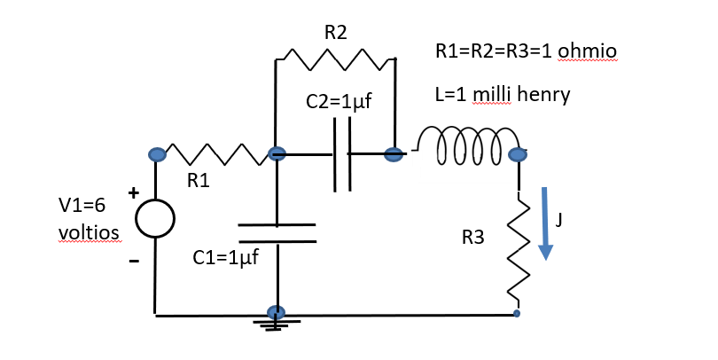 Find The Current J In The Indicated Circuit Under Steady Conditions D Dt 0 And Find The Energy Stored In The Inductance 1
