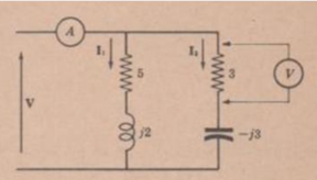 In The Parallel Circuit Of Fig 5 A Voltammeter Connected Across The 3 Ohm Resistor Indicates A Reading Of 45 Volts Wha 1