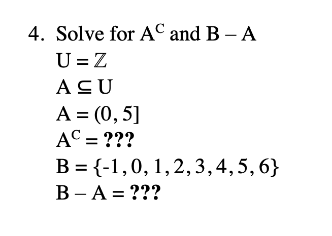4 Solve For Ac And B A U Z Acu A 0 5 Ac B 1 0 1 2 3 4 5 6 B A 1