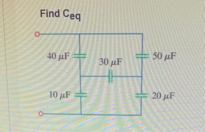 Find Cea O 40 Uf 50 Uf 30 F 10 Pf 20 Uf 1
