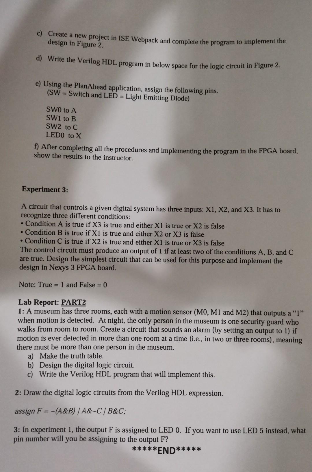 Solve Part 1 And Part 2 3