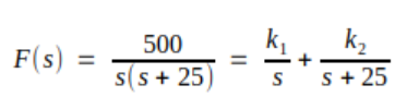 Covering Rule To Find The Inverse Laplace Transform Find K1 1
