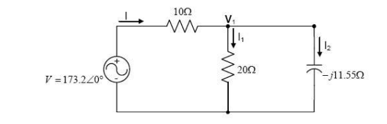 Calculate The Voltage Across Each Element Calculate Currents I I1 I2 1