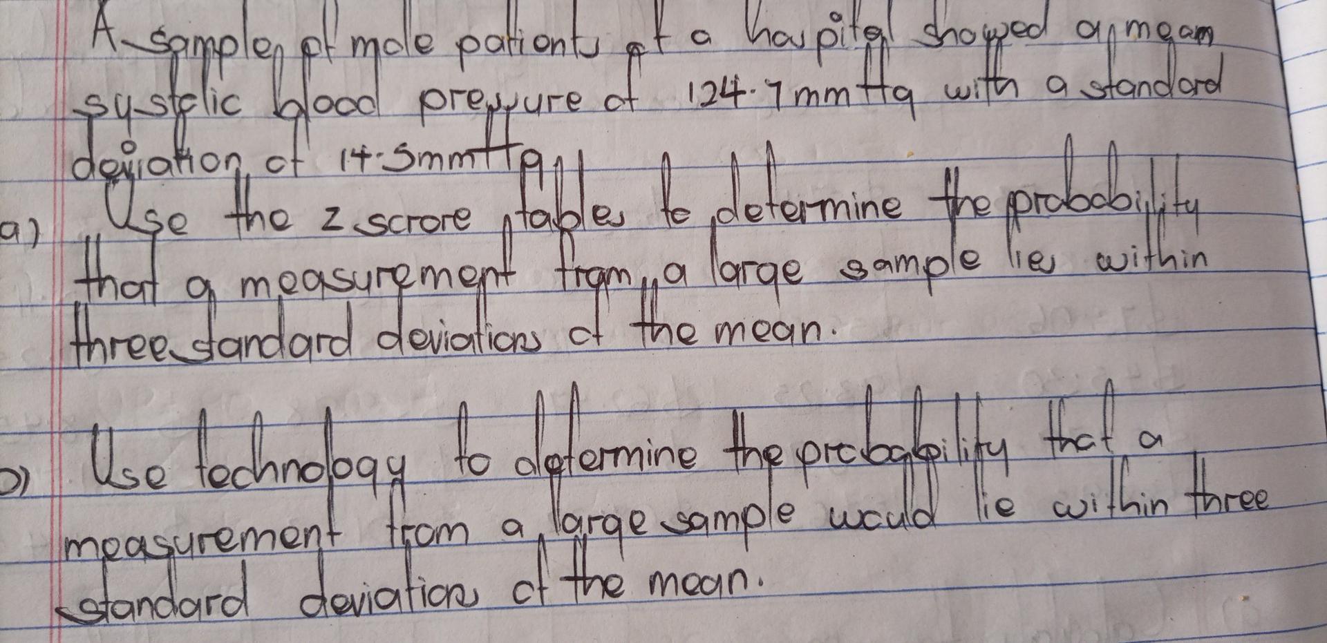 Derinto The Alden A A Sample Pl Mole Potionty Po Houpila Showed Ajmgom A Of Ystlic Blood Presure Of 124 7 Mm Hg With A 1