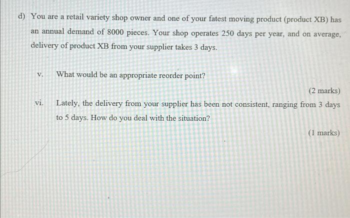 Question 2 10 Marks C Amz Enterprise Is A Shop That Sells Kid Toys Its Most Popular Toy Is Ejen Ali Action Figure T 2