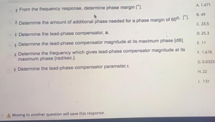 A Certain System Is To Be Lead Phase Compensated Where G S 1 Ats 1 Ts Bode Dagram Mynam Magnet 22 A 1 471 2