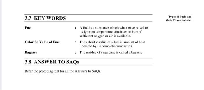 Types Of Fuels And Their Characteristics 13