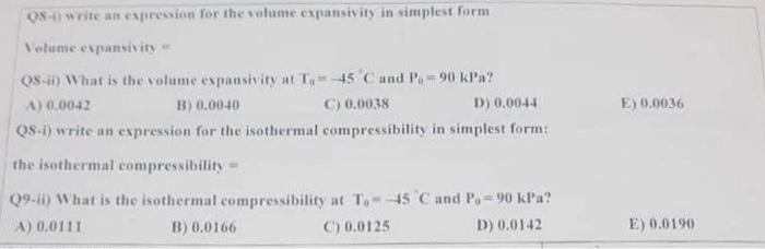 Consider Helium With The Following Equation Of State P A Rt Where A 0 02 M Kg As Its Being Compressed To 900 Kp 2