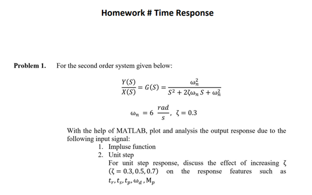Mech 490 Control Systems Please Help Me 1