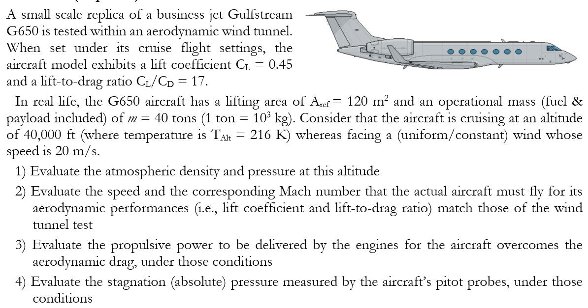 A A Small Scale Replica Of A Business Jet Gulfstream G650 Is Tested Within An Aerodynamic Wind Tunnel When Set Under 1