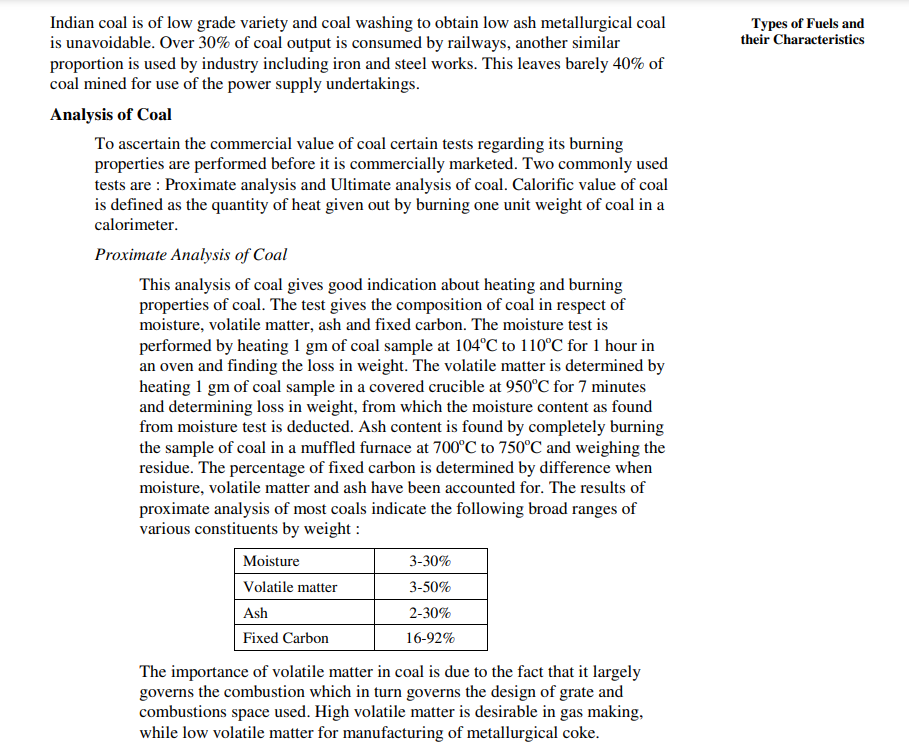 Mech 443 Energy Conversion Mini Project 1 Types Of Fuels Structure 3 1 Introduction Objectives 3 2 Principles Of Cla 9