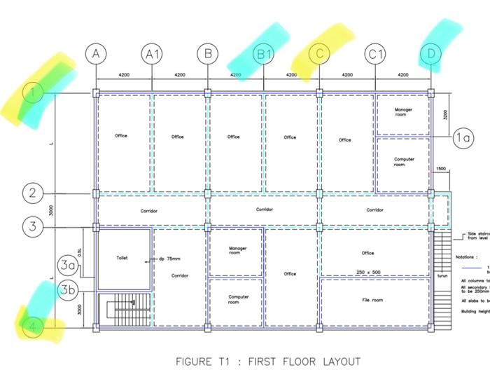 Please Do For Slab 1 4 B1 D Allow For 20 Moment Redistribution Span L 5000 1