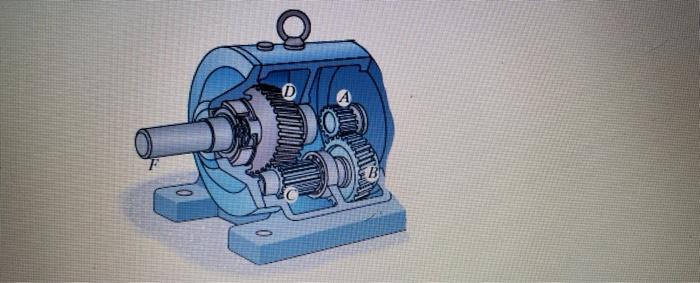 If The Acceleration Is Constant In Gear D And Is 8 Rad S 2 Determine The Time In Seconds It Takes To Reach An Angular V 1