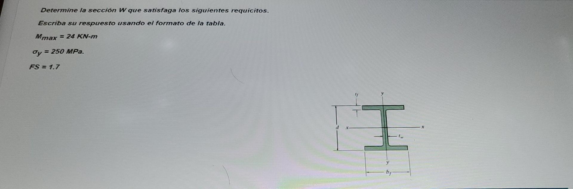 X X Axis Y Y Axis 100 310 23 4 Wide Flange Sections Or W Shapes Si Units Flange Web Area Depth Thickness Width Thickness 3