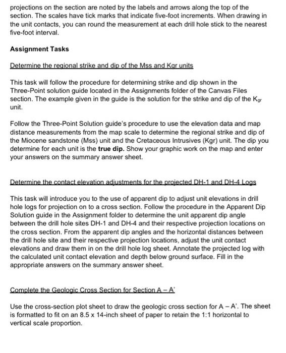 This Assignment Will Introduce You To One Of The Most Fundamental Tools An Engineering Geologist Uses To Develop A Site 6