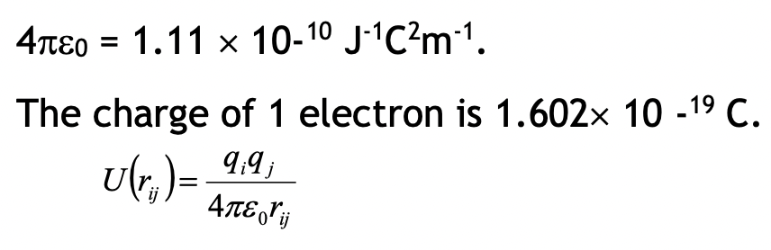 A The N Atom On A Protein Has A Partial Charge Of 0 36 It Interacts With A Carbonyl C Atom With A Partial Charge Of 1