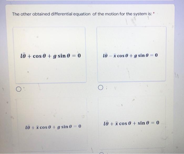 A Simple Pendulum Consisting Of A Mass M And Weightless String Of Length 1 Is Mounted On A Support Of Mass M Which Is At 4