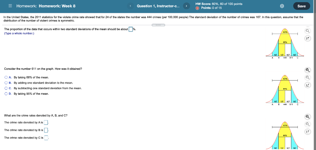 Homework Homework Week 8 Question Instructor C Hw Score 80 60 Of 100 Points Points 0 Of 15 Save In The United 1