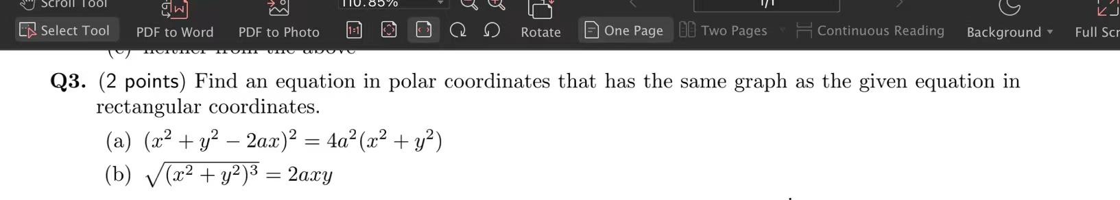 Scroll Tool 110 Qw Pdf To Word En Select Tool Pdf To Photo Rotate One Page Bo Two Pages Continuous Reading Backgroun 1