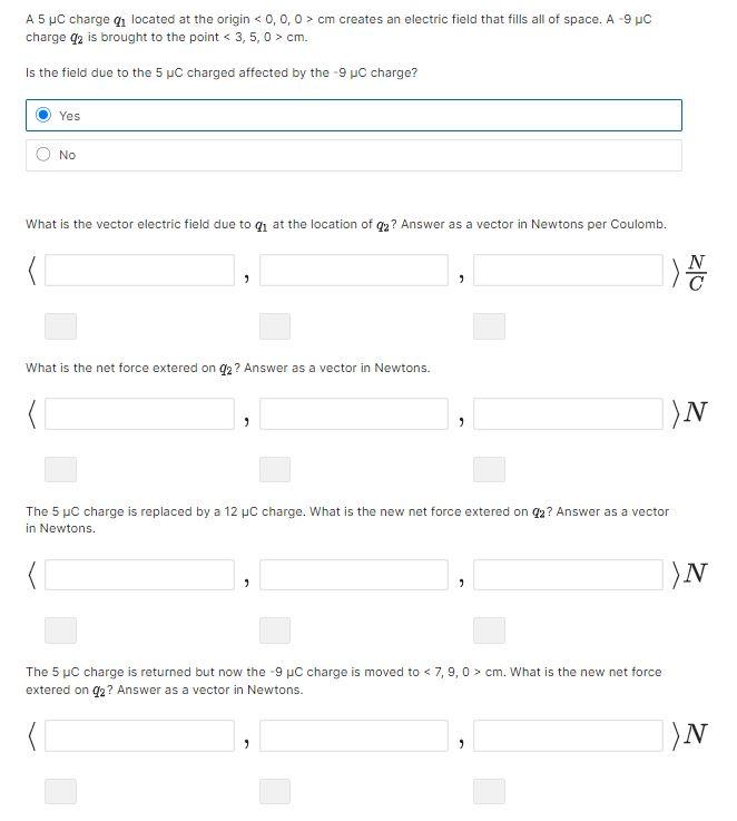 Please Answer In Vectors 1