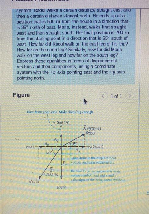 Constants Part A Practice Problem Here We Will Use Vector Components To Track The Positions Of Raoul And Mana As They S 2