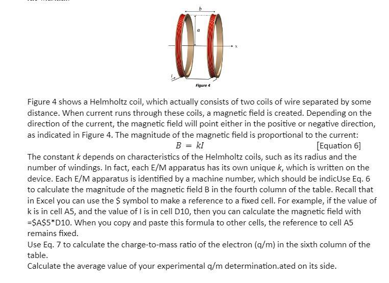 00 Figure 4 Figure 4 Shows A Helmholtz Coil Which Actually Consists Of Two Coils Of Wire Separated By Some Distance Wh 1