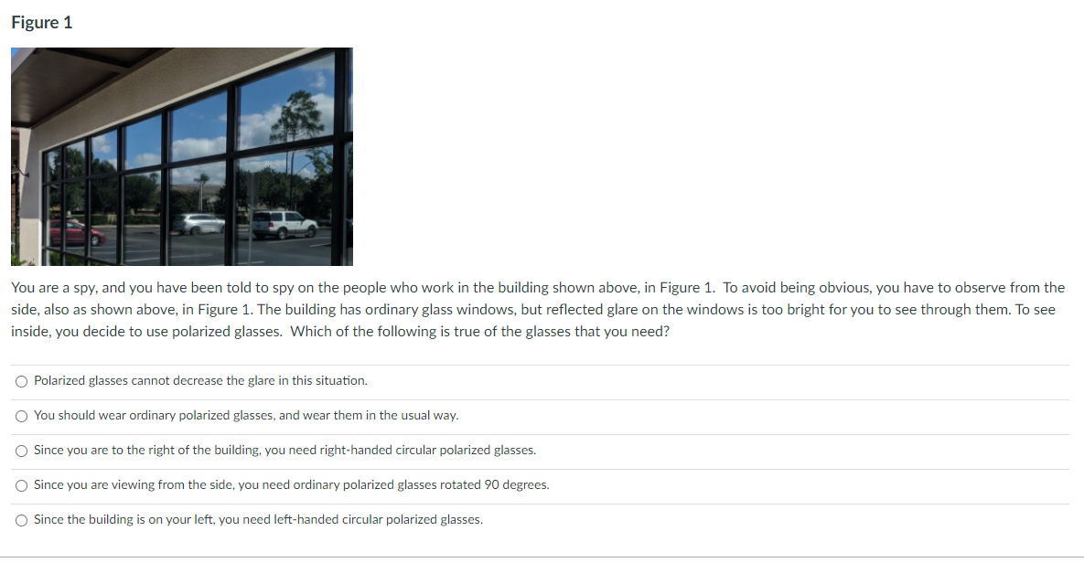 Figure 1 You Are A Spy And You Have Been Told To Spy On The People Who Work In The Building Shown Above In Figure 1 T 1