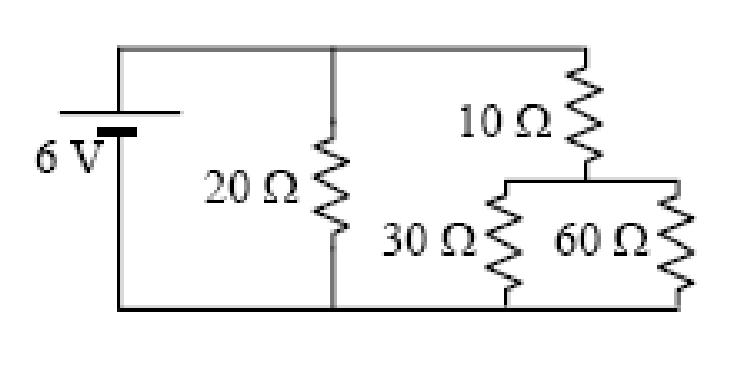 Find The Equivalent Resistance And The Currents And Voltages Through Each Resistor 1