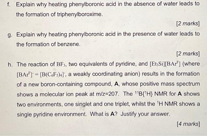 2 Pentaborane Bshy Is An Important Precursor For Higher Boranes It Is Prepared By The Thermal Degradation Of Even Lo 2