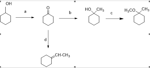 Question 5 Identify The Reagents From A To D 1