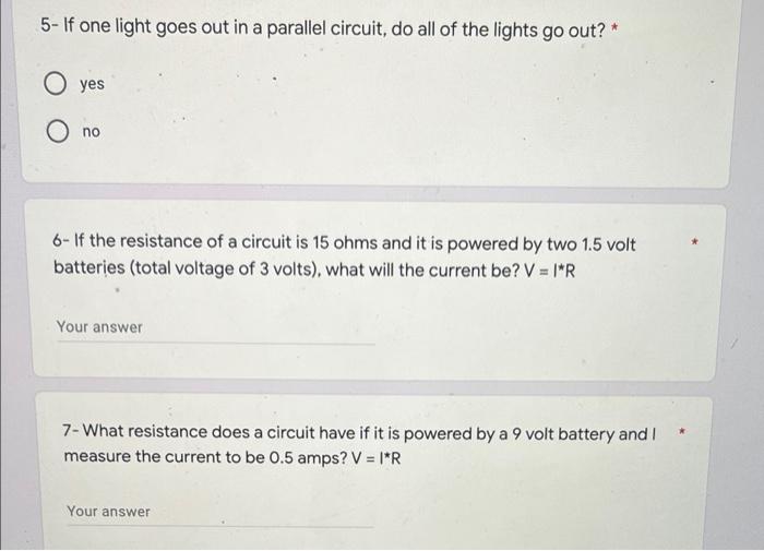 1 If The Electrical Power Across A Circuit Is 40 Watts And 120 V Of Voltage Is Running Through It What Is The Current 2