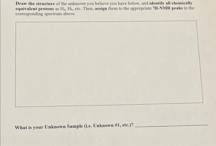Problem 4 10 Points Determine The Correct Structure For The Unknowns Based On The Various Spectroscopy Data Provided 3