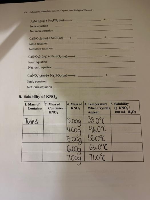 1 What Is An Insoluble Salt Pre Lab Study Questions 15 Ionic Compounds That Are Insoluble In Water 2 Are Salts More 3