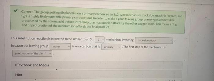 Show Attempt History Current Attempt In Progress Tetrahydrofuran Thf Can Be Formed By Treating 1 4 Butanediol With Sul 2