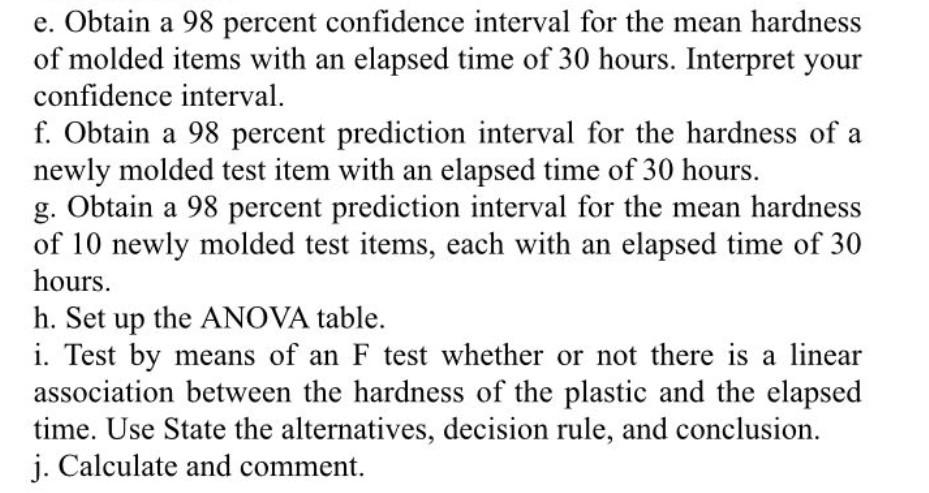 1 Sixteen Batches Of The Plastic Were Made And From Each Batch One Test Item Was Molded Each Test Item Was Randomly A 2