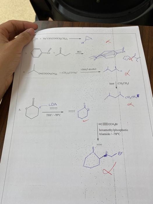 Na Chcooch Ch Or Hci Ch 1 Butyl Alcohol Ch Cooch Ch 1 Na 2 Heat Ch Ch 1 Ch Che Lda 179922 72273 Thf 78 C H 1