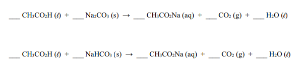 Please Note I Only Need The Answer For 1 3 Question 1 Acid Spills Are Often Neutralized With Sodium Carbonate Or Sodium 1