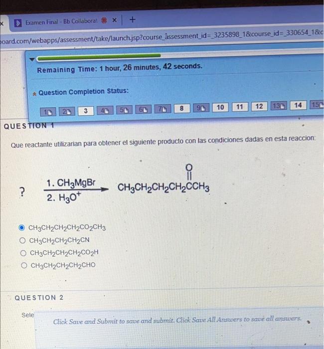 Examen Final Bb Collaborat X Board Com Webapps Assessment Take Launch Jsp Course Assessment Id 3235898 1 Course Id 1