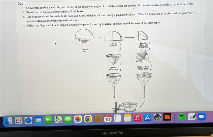 Today S Lab In This Activity You Will Be Given A Vial With A Mixture Of Copper Ii Chloride And Sodium Phosphate Triba 2